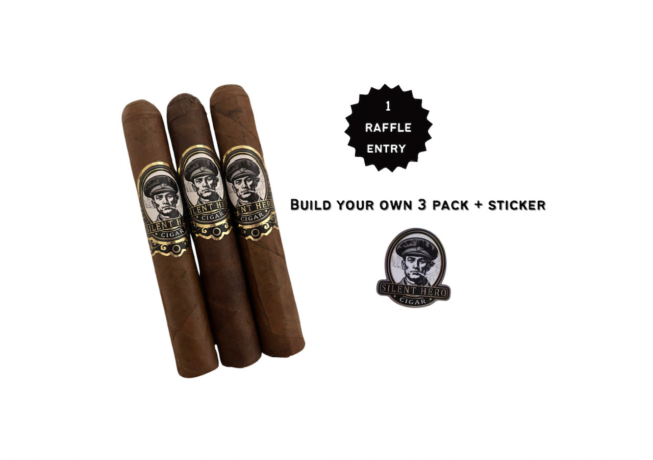 Build Your Own 3 Count Raffle Entry Cigar Pack (1 Raffle Entry)